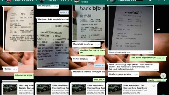 Testimoni Sewa Jeep Bromo Dari Tosari Wonokitri Pasuruan, Sukapura Cemara Lawang Probolinggo, Kota Malang, Kota Batu, Dan Kota Surabaya