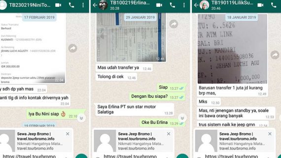 Testi Tour Wisata Bromo Dari Batu Malang